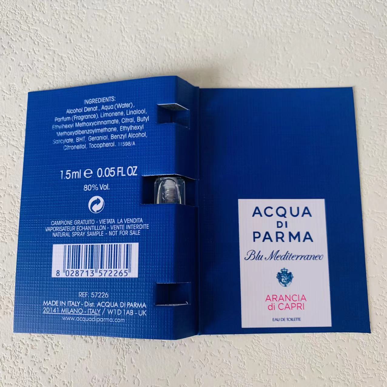 Acqua di Parma Blu Mediterraneo - Arancia di Capri 1.5ml 3