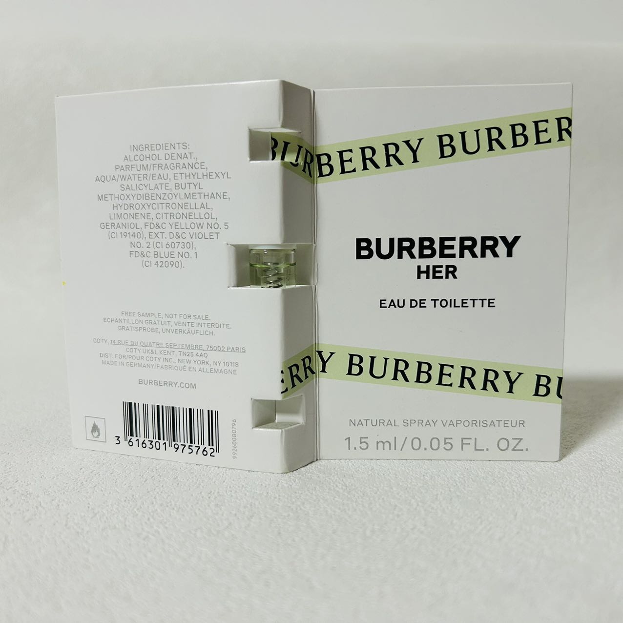 Burberry Her Eau de Toilette 1.5ml 3