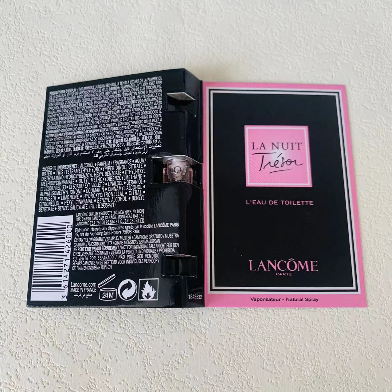 Lancome La Nuit Tresor Caresse 1.5ml 3