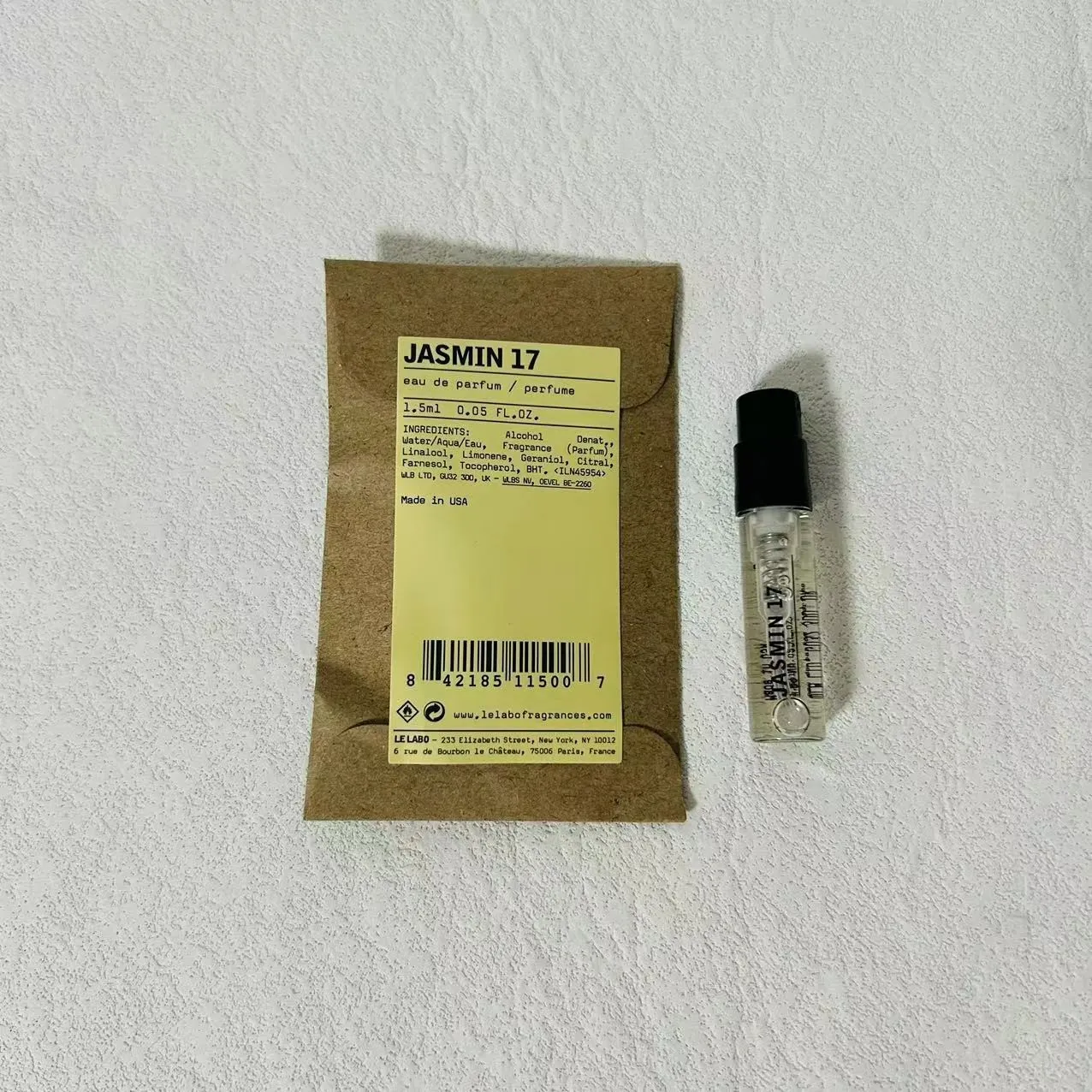  Le Labo Jasmin 17  1.5ml