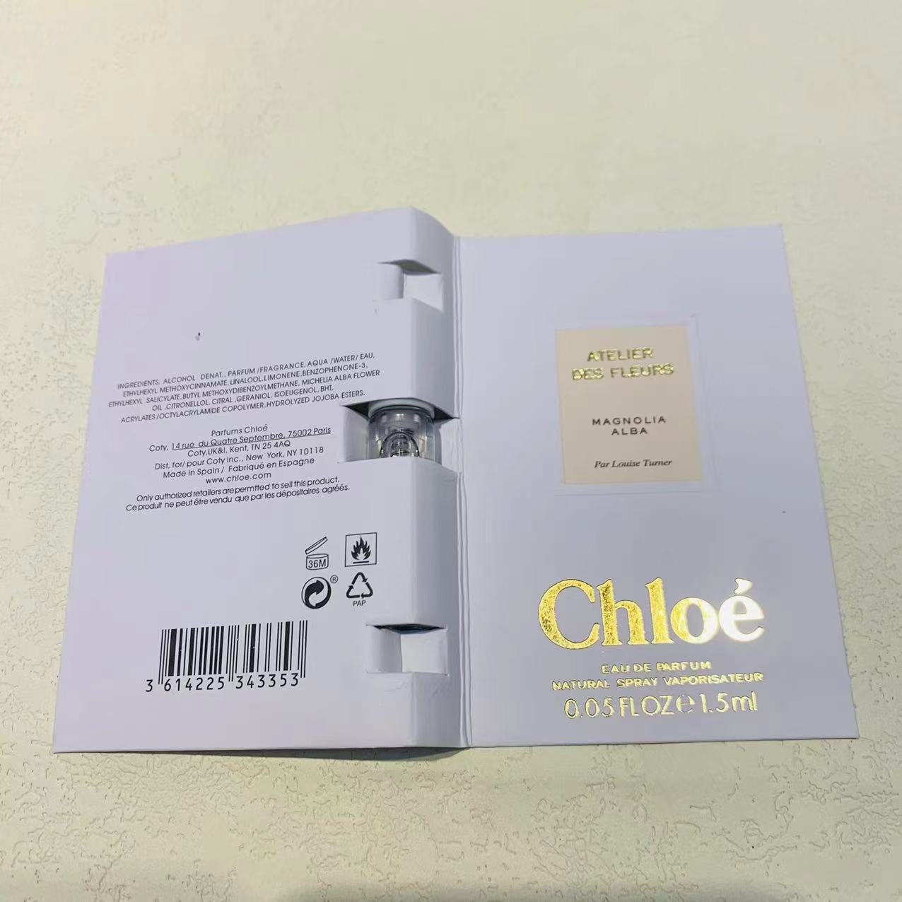Chloe Atelier des fleurs Magnolia Alba 1.5ml 3