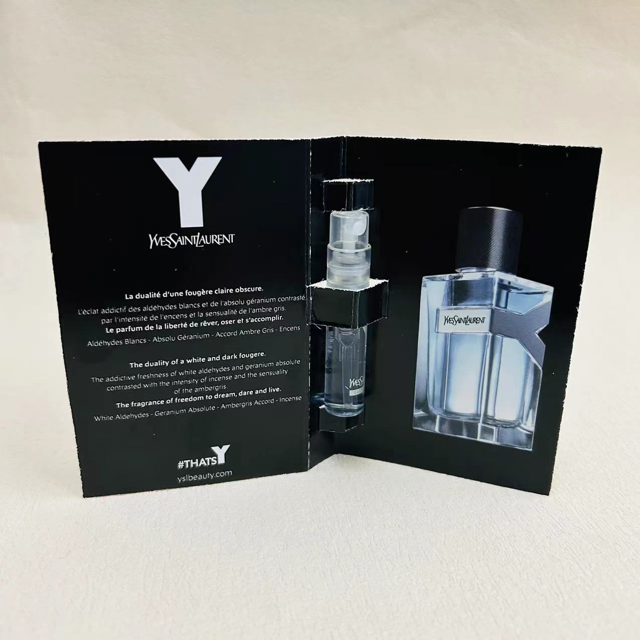 YSL Yves Saint Laurent Y 1.5ml 2