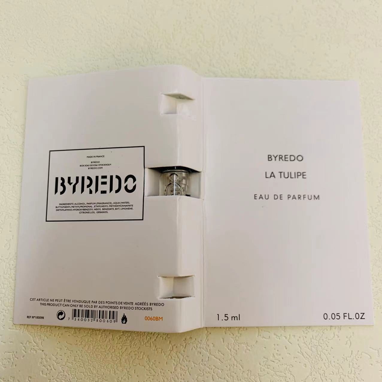 Byredo La Tulipe 1.5ml 3