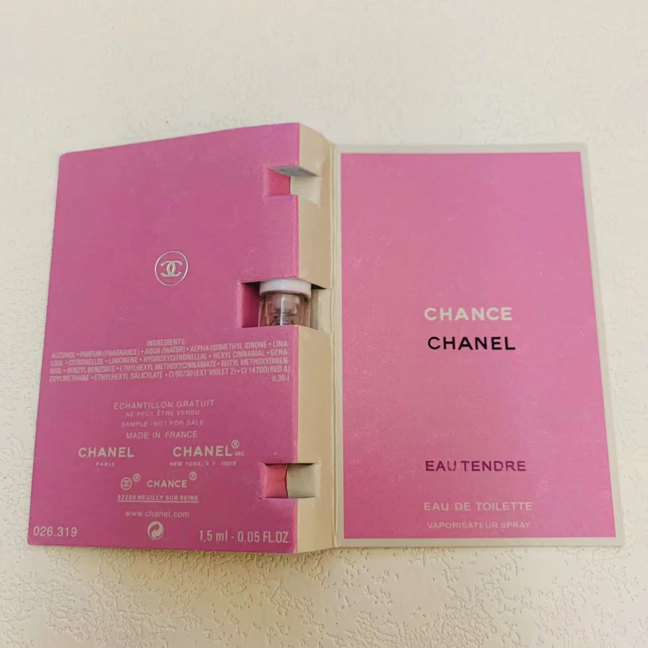 Chanel Chance Eau Tendre 1.5ml 3