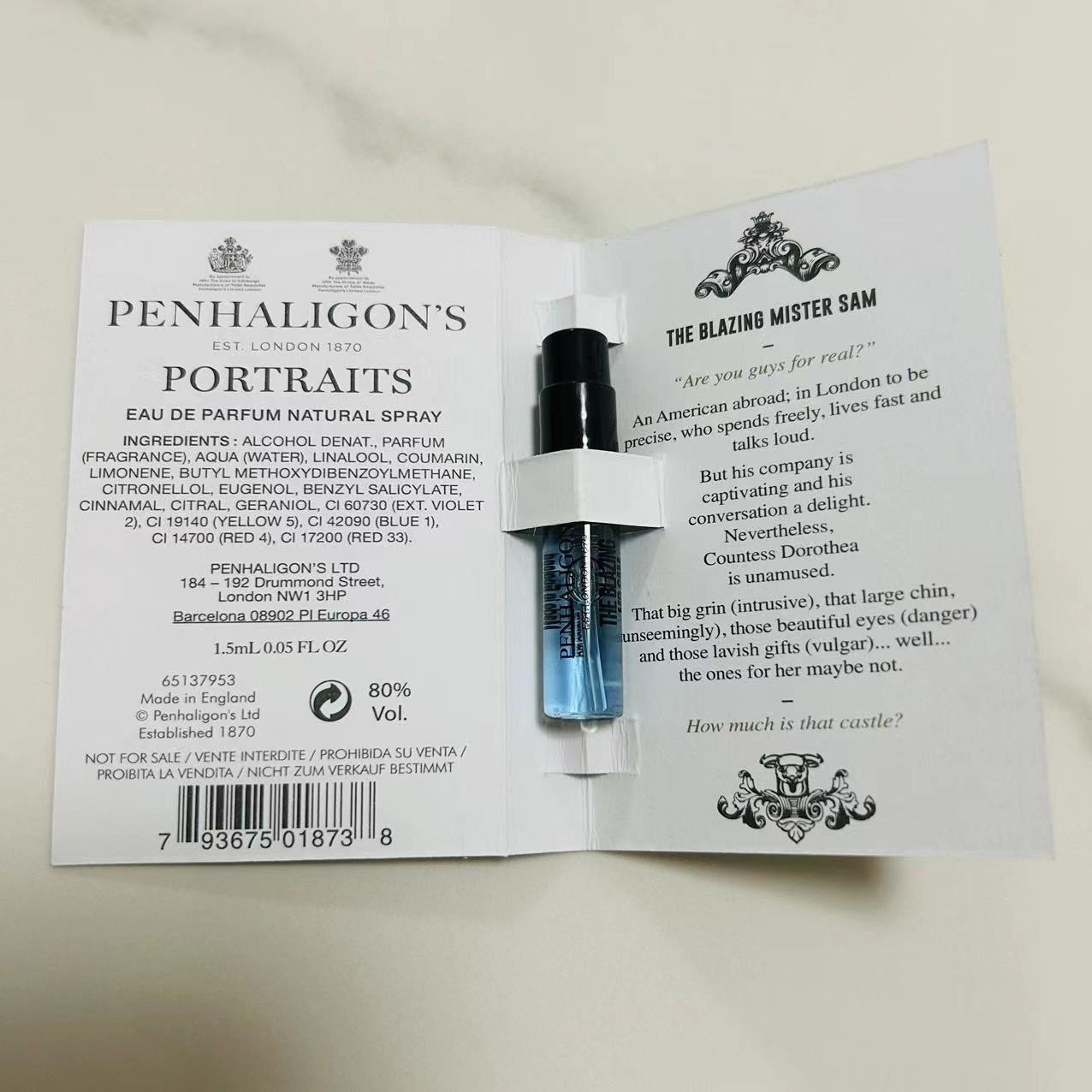 Penhaligon's The Blazing Mr Sam 1.5ml 3