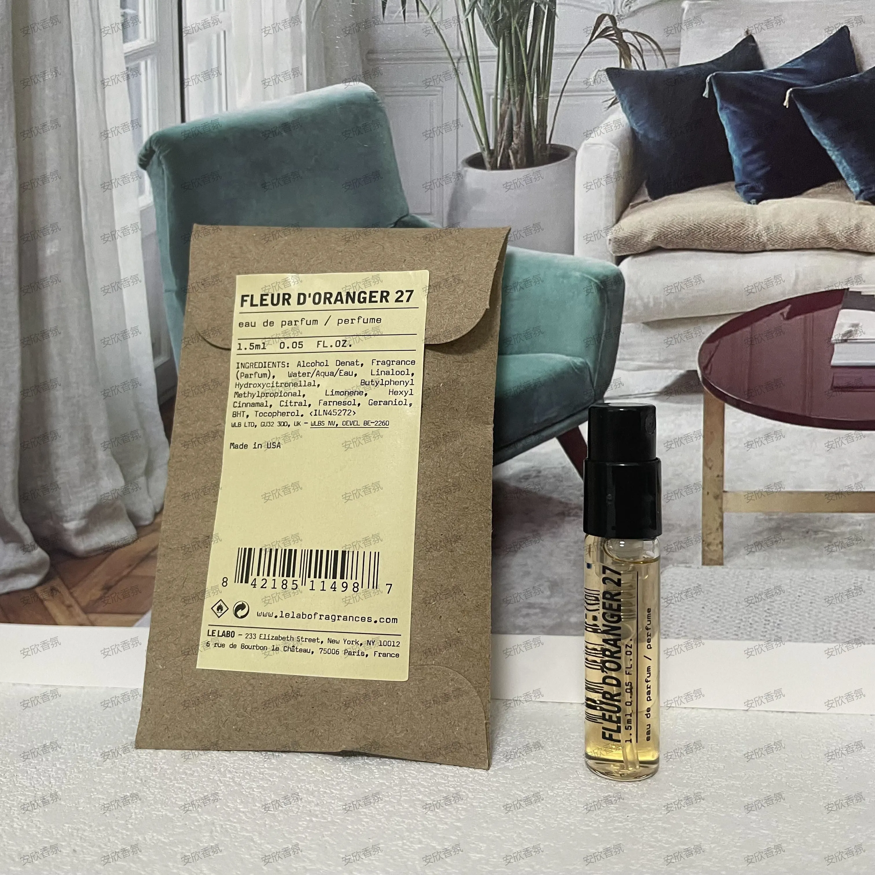 Le Labo Fleur d'Oranger 27 1.5ml