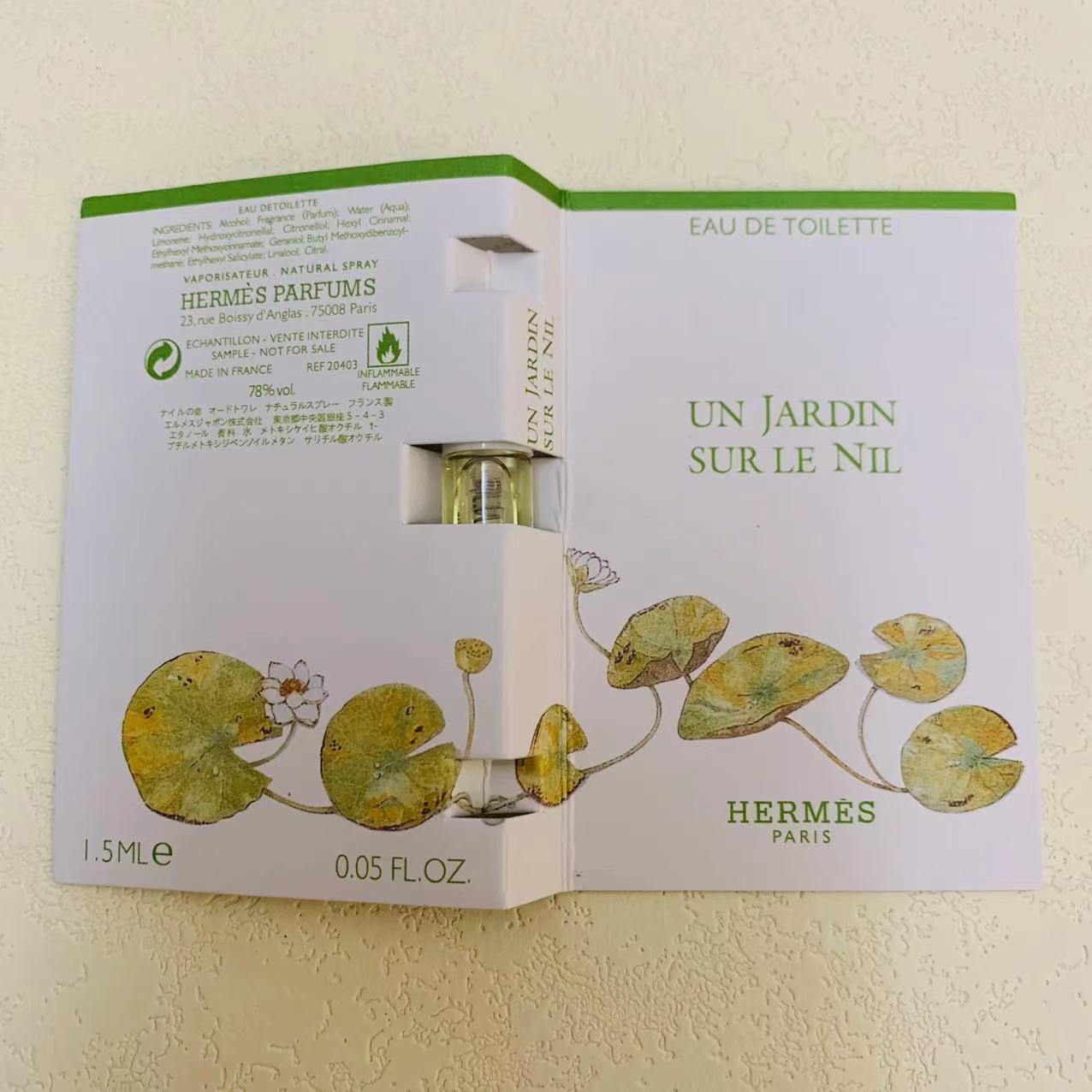 Hermes Un Jardin Sur Le Nil 1.5ml 3