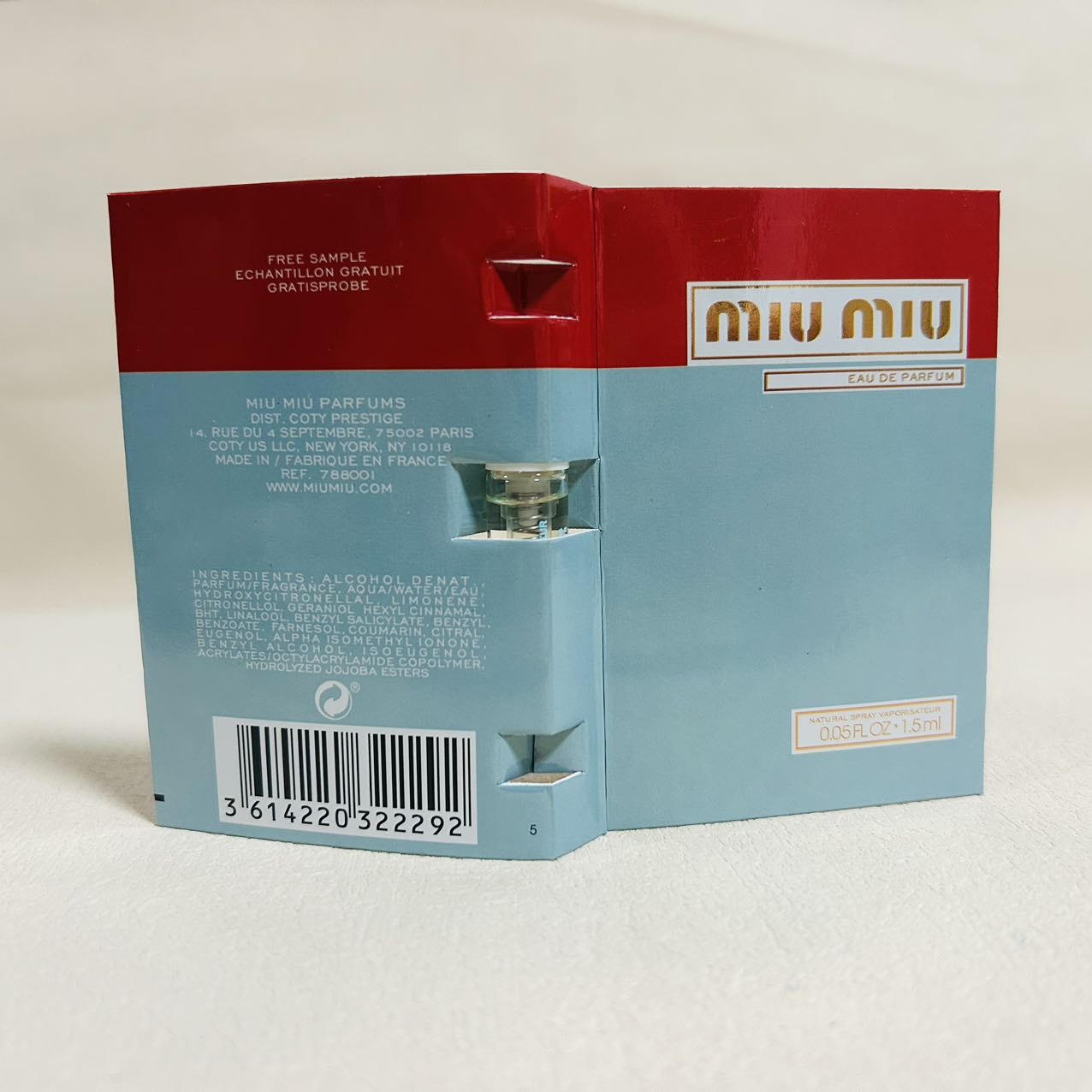 Miu Miu Miu Miu 1.5ml 3