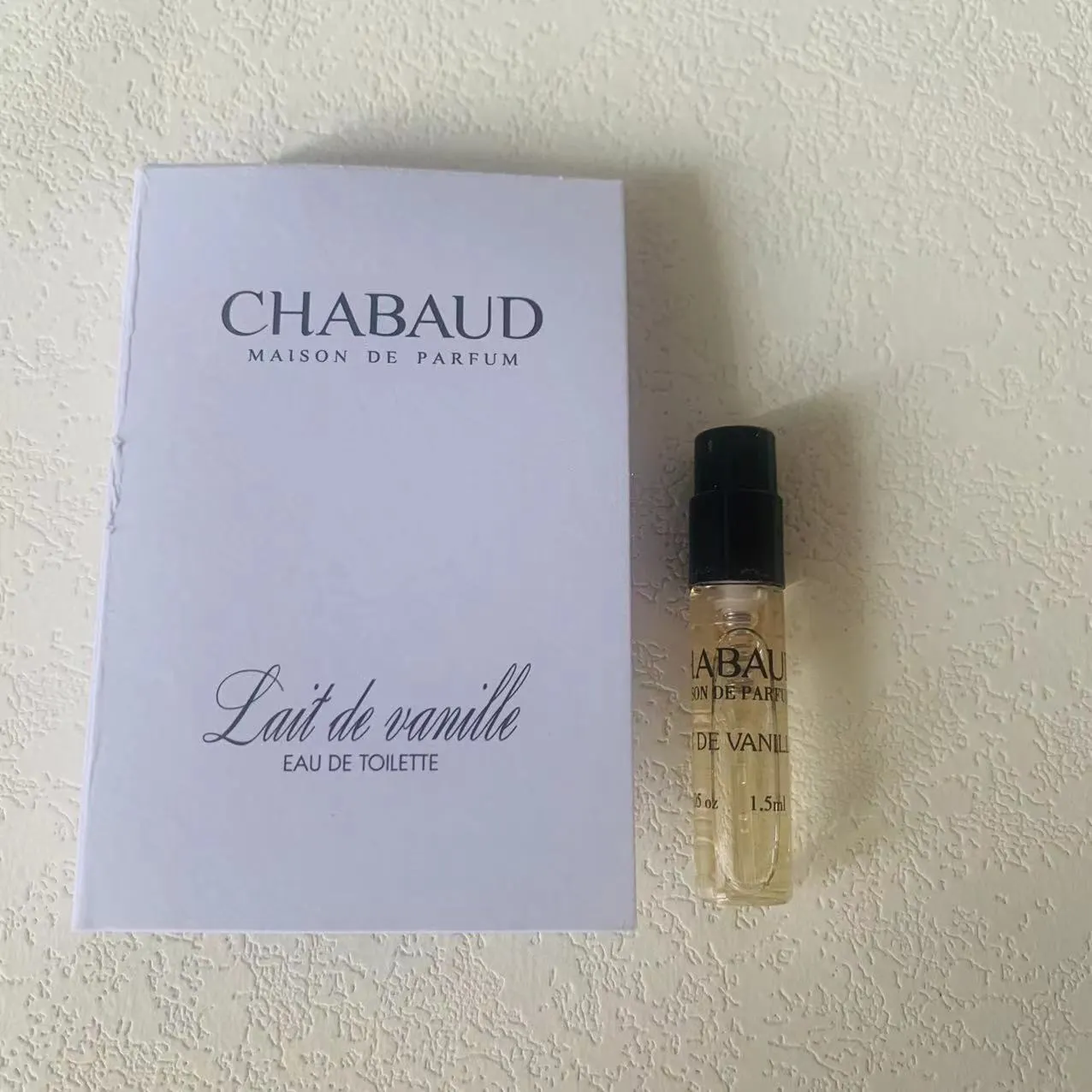 Chabaud Maison de Parfum Lait de Vanille 1.5ml