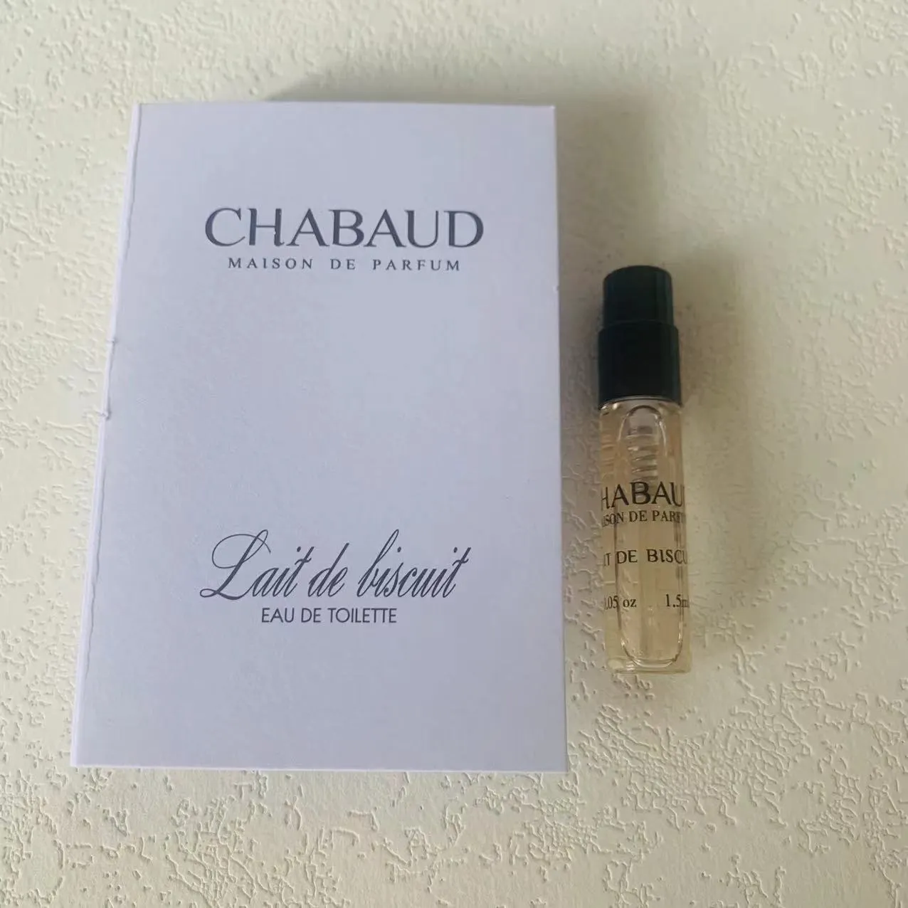 Chabaud Maison de Parfum Lait de Biscuit 1.5ml