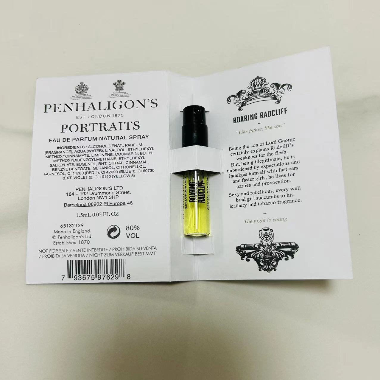 Penhaligon's Roaring Radcliff 1.5ml 2