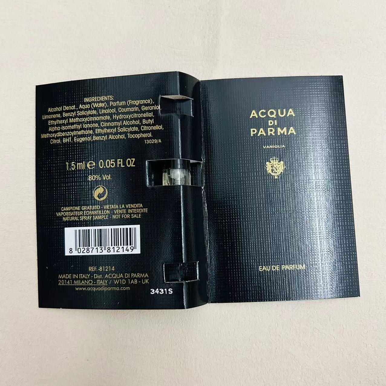 Acqua di Parma Vaniglia Eau de Parfum 1.5ml 3