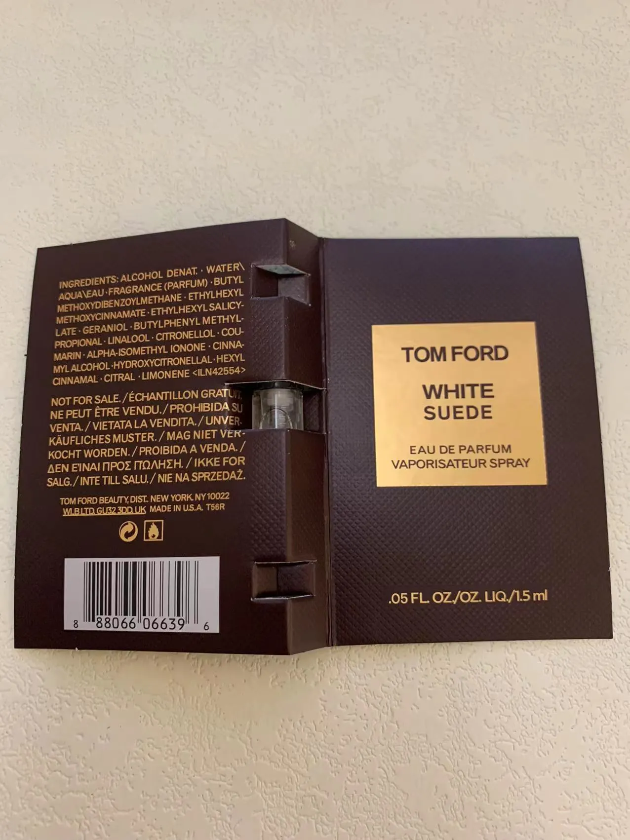 Tom Ford White Suede 1.5ml 3