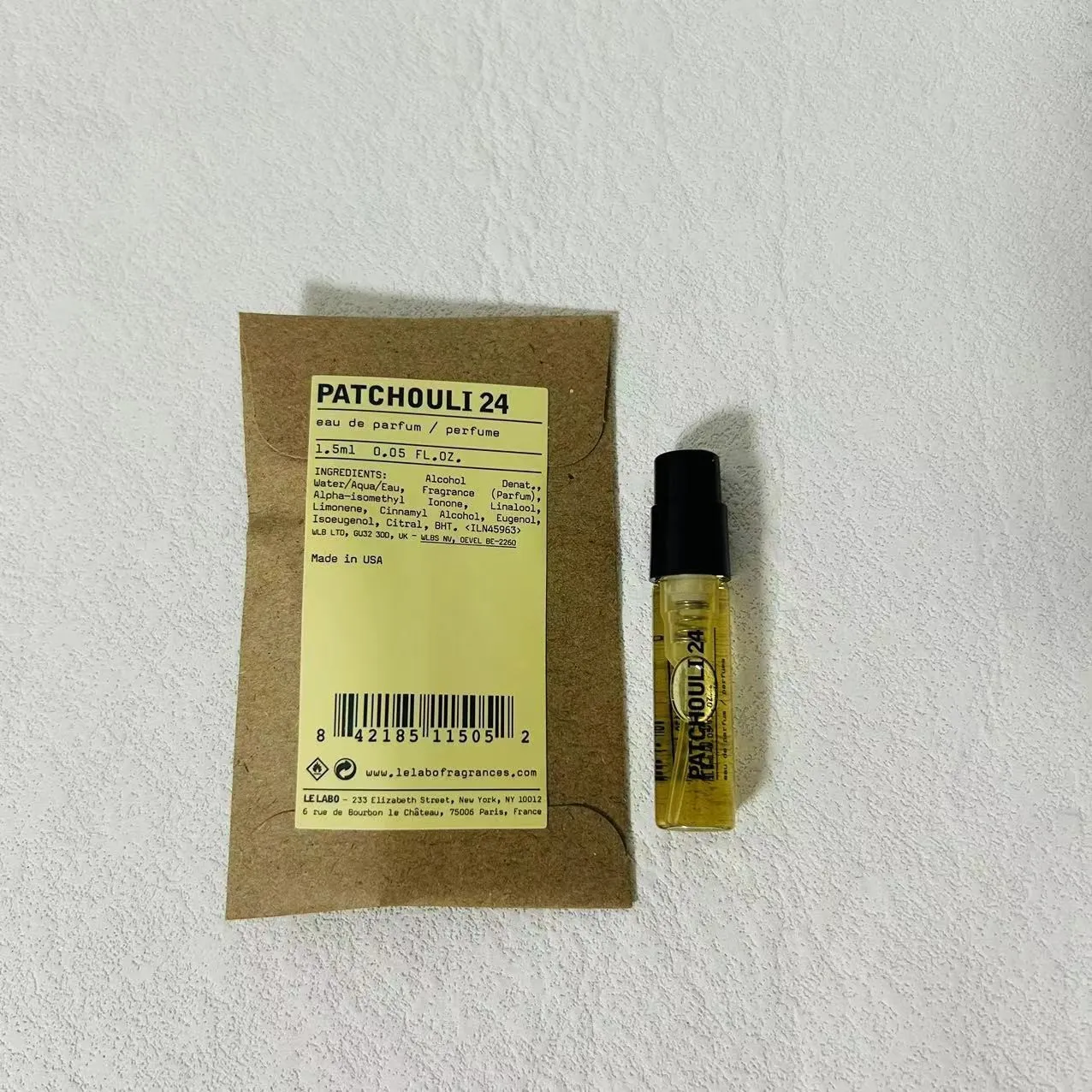  Le Labo Patchouli 24 1.5ml