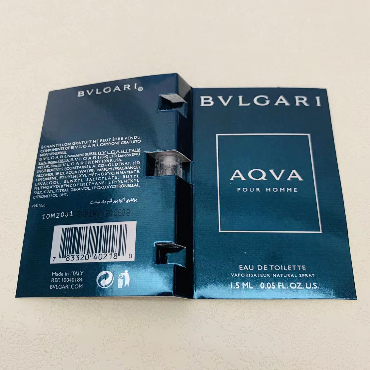 Bvlgari Aqva Pour Homme 1.5ml 3