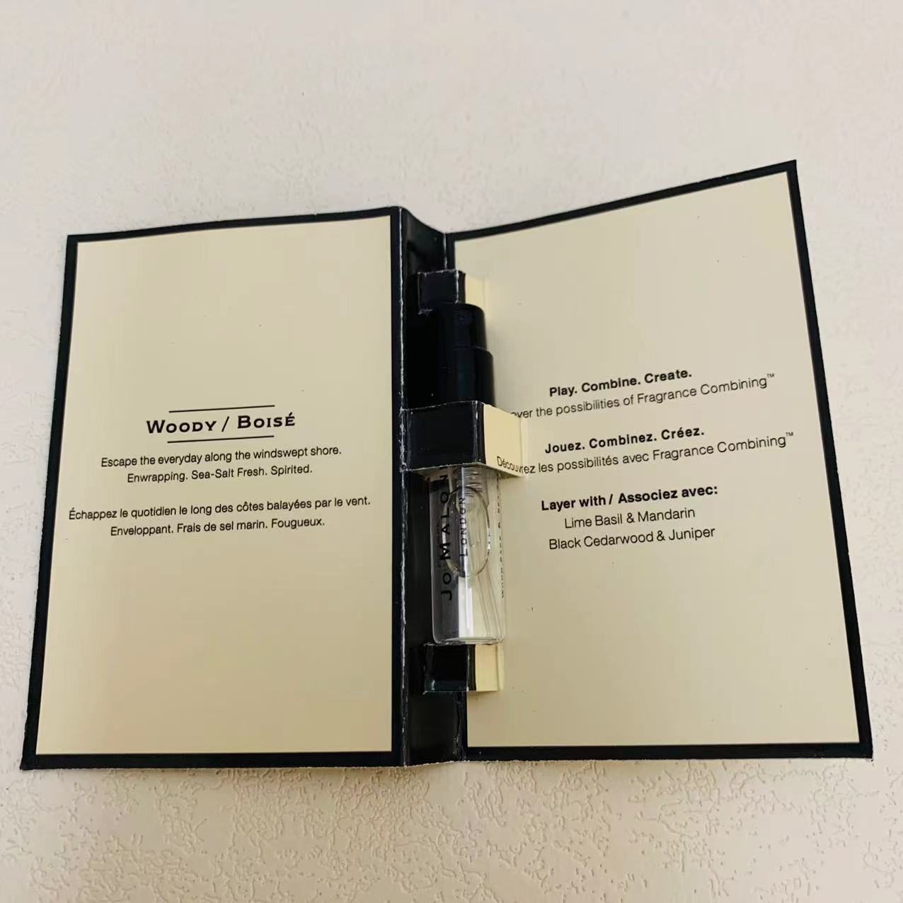 Jo Malone Wood Sage & Sea Salt 1.5ml 3