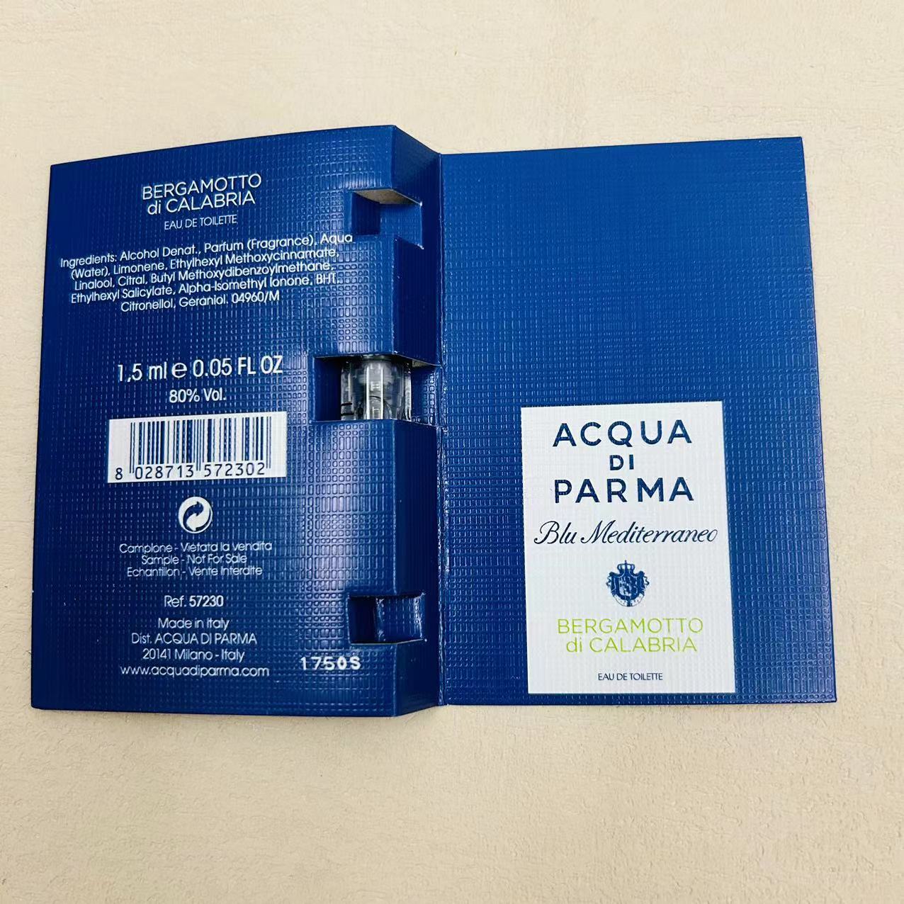 Acqua di Parma Blu Mediterraneo - Bergamotto di Calabria 1.5ml 3