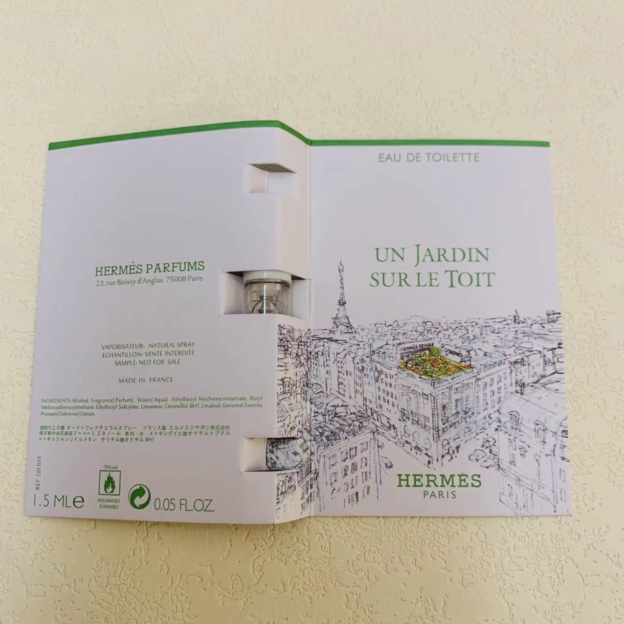 Hermes Un Jardin Sur Le Toit 1.5ml 3