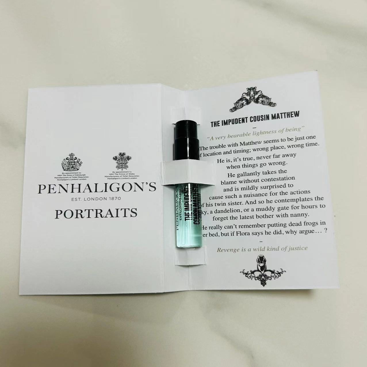 Penhaligon's The Impudent Cousin Matthew 1.5ml 2