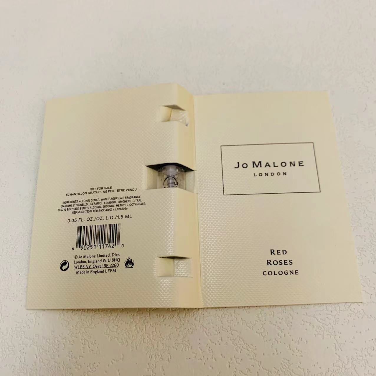 Jo Malone Red Roses 1.5ml 3