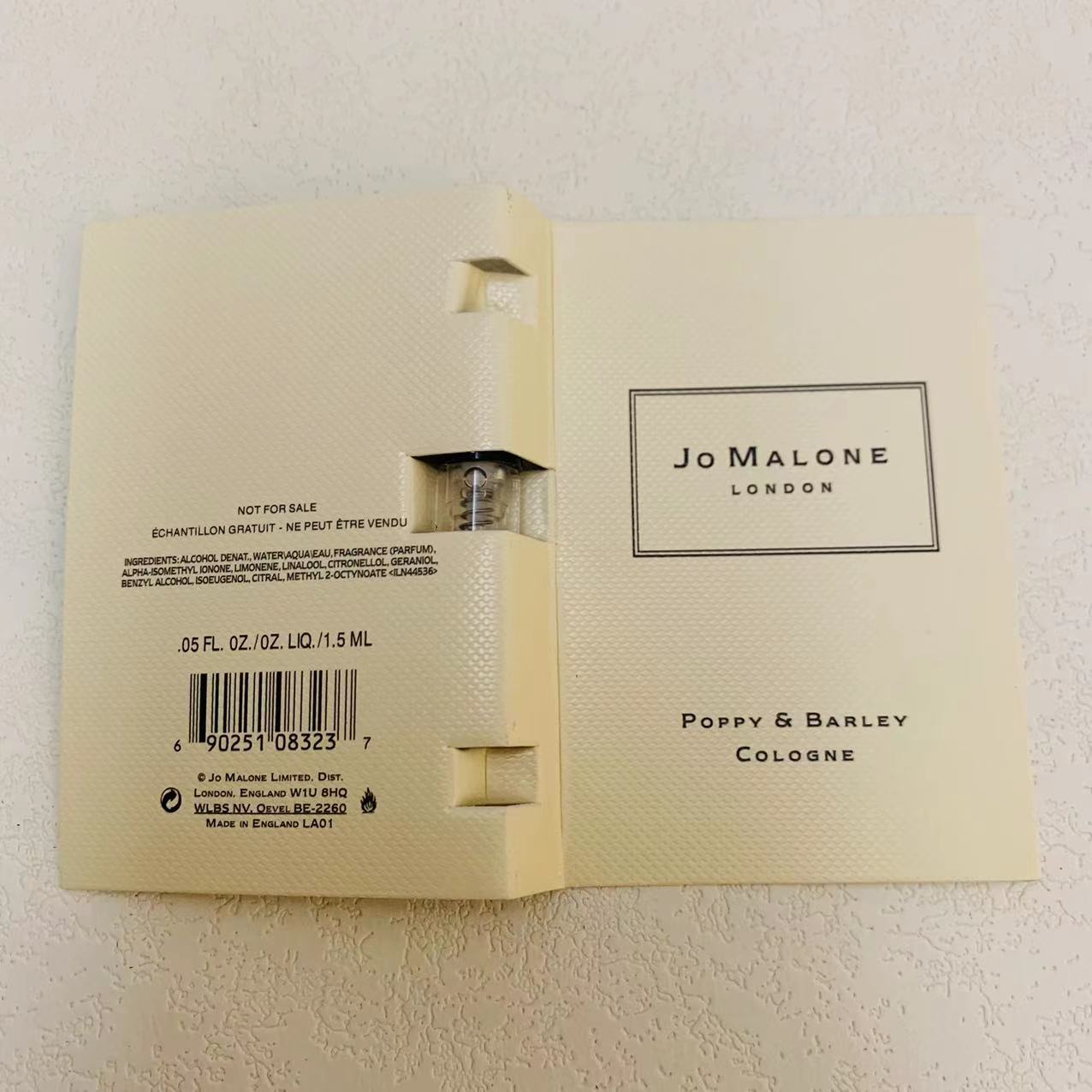 Jo Malone Poppy & Barley 1.5ml 2