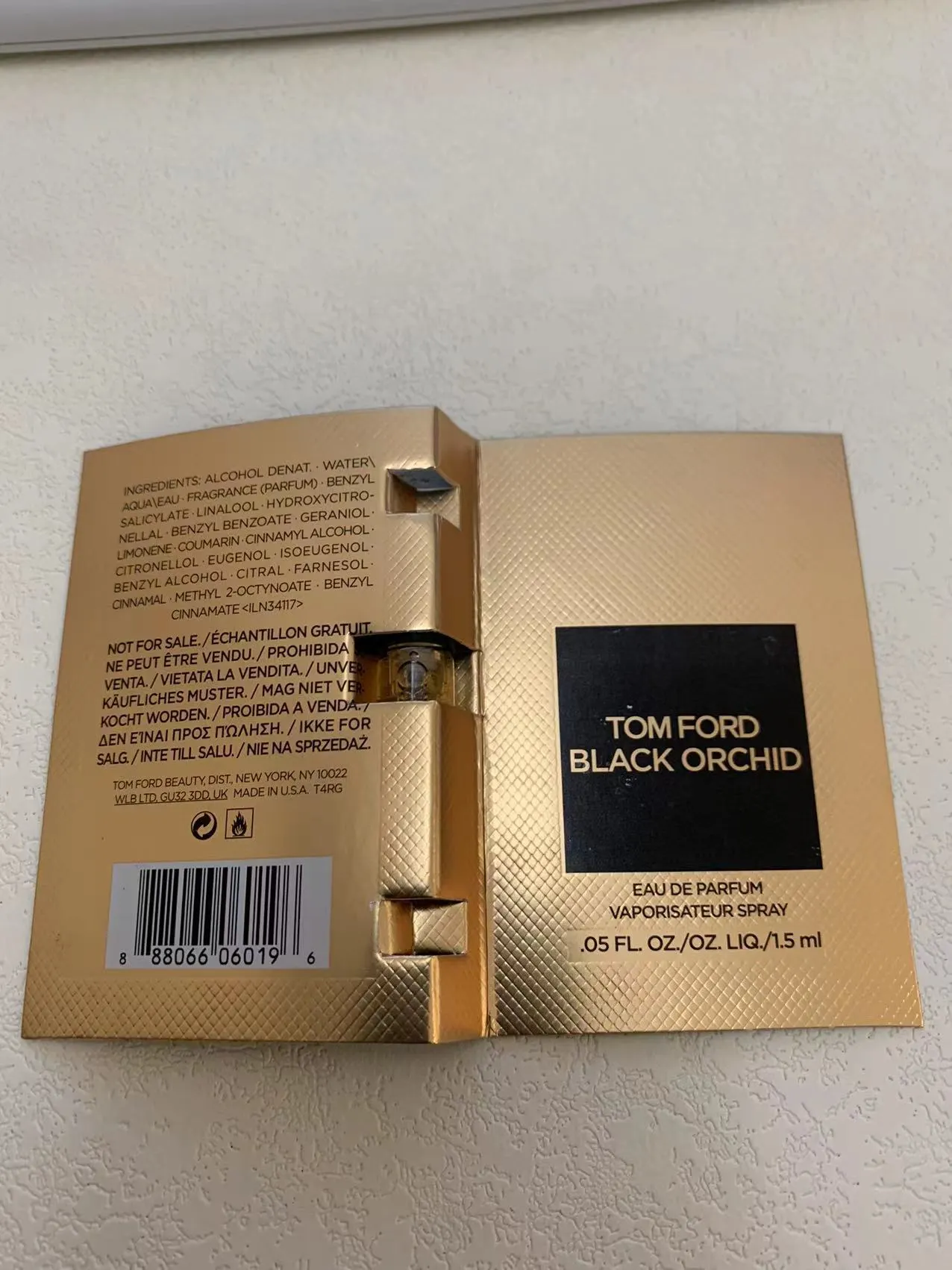 Tom Ford Black Orchid 1.5ml 2