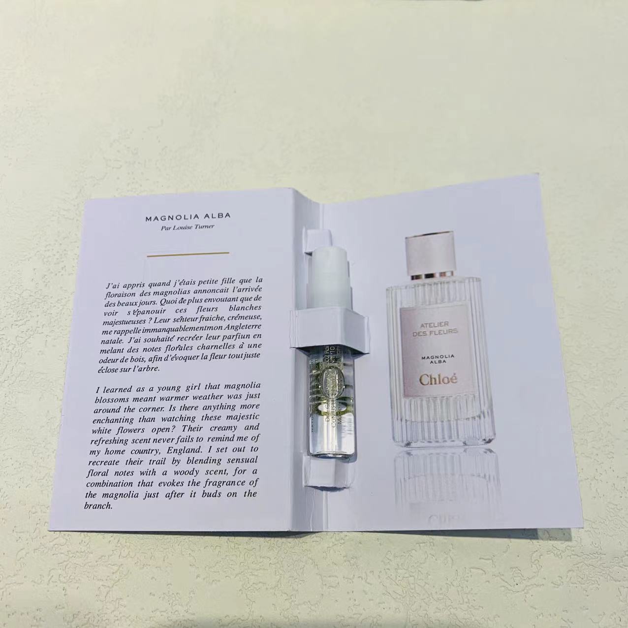 Chloe Atelier des fleurs Magnolia Alba 1.5ml 2